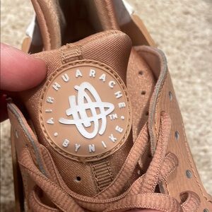 Nike Air Huarache Tan Sneakers
